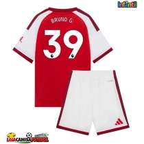 Camisa de Futebol Arsenal Bruno Guimaraes #39 Equipamento Principal Infantil 2026-27 Manga Curta (+ Calças curtas)